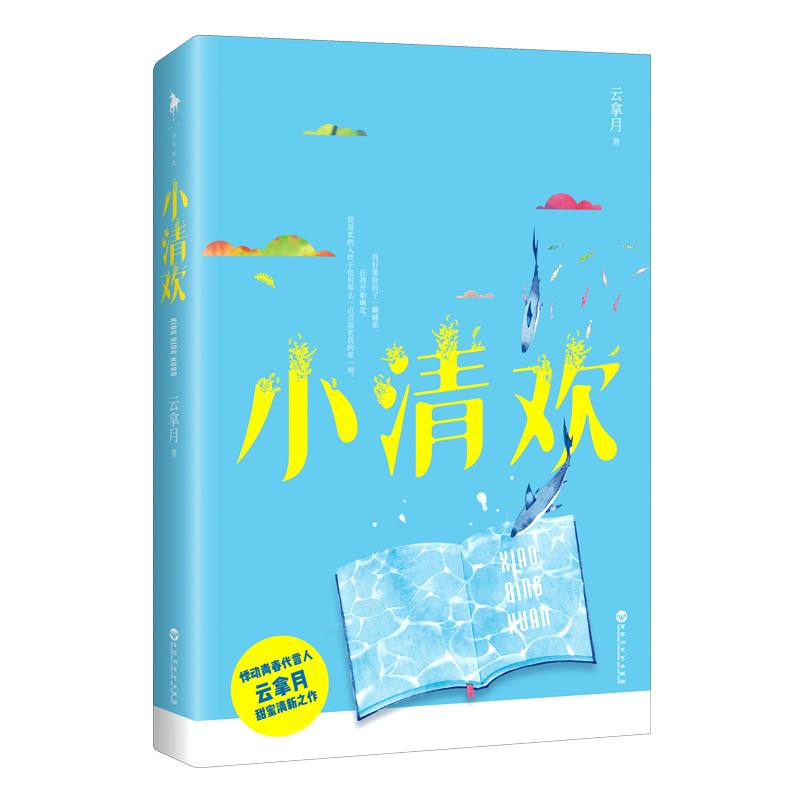 正版 小清欢 云拿月 著  青春文学校园都市言情小说书 校园爱情青春文学小书说 我曾在时光里听过你 同类书籍 畅销