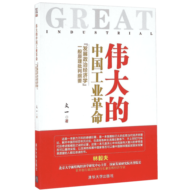 伟大的中国工业革命 文一著 政治经济学批判纲要 破解中国工业革命之谜 逻辑思维推荐书籍 经济理论经管励志 新华书店正版畅销排行