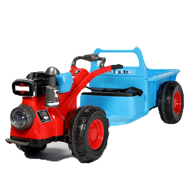 手扶拖拉机可坐人带斗电动玩具车