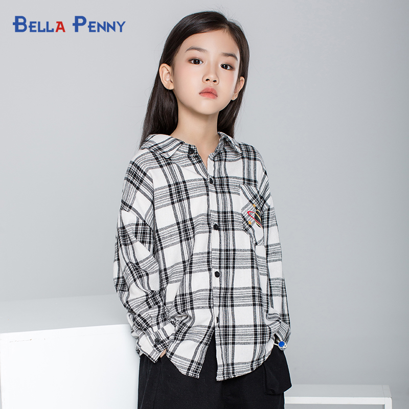 bellapenny童装男宝宝儿童春秋衬衫