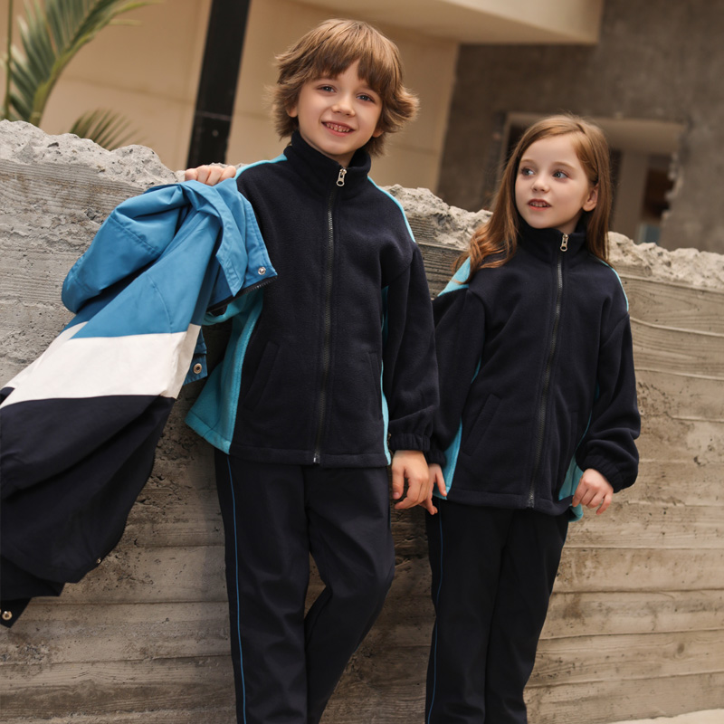 校服套装小学生幼儿园园服冲锋衣