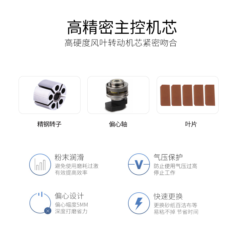 气磨机气动砂纸磨光汽车汽动打磨机