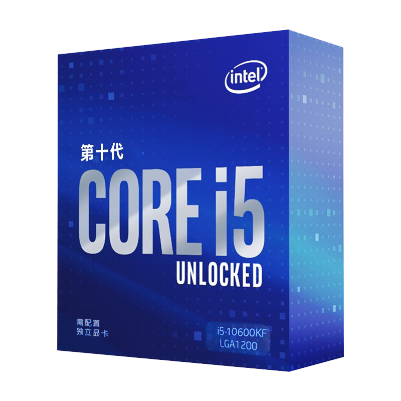 intel /英特尔酷睿i5-10600kf盒装